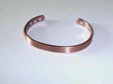 Magnetic Copper Bracelet With 6 Magnets To Help With Arthritis  Joint Pain 321