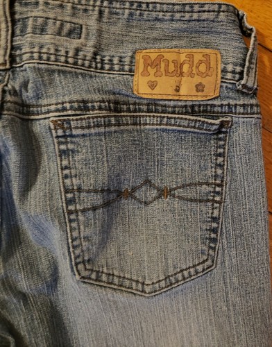 Mudd The Beat Generation Sz 7 Blue Jeans Girl's - women's - misses 31" x 21.5" - Picture 9 of 12