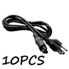 Lot of 1-100 Ac Laptop Power Cord Cable 3 Prong Mickey Mouse 6ft Laptop Printer