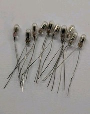 10x Vintage Oshino NE-3R/LE Sub-Miniature Neon Indicator Glow Bulbs Lamps NOS