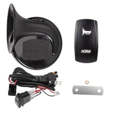 12V Universal UTV Horn Kit With Rocker Switch Compatible with Polaris RZR