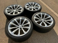 Cadillac 19” CTSV CTS V CTS-V V3 Wheels Rims Tires SILVER Stock Factory OEM GM