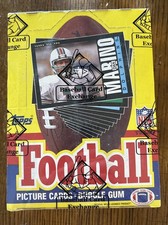 1985 TOPPS FOOTBALL WAX BOX 36 SEALED PACKS  BBCE Certified