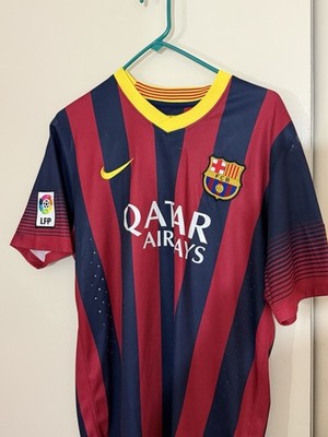 Neymar Jr #11 2013/2014 Barcelona Home Soccer Jersey Size L | eBay