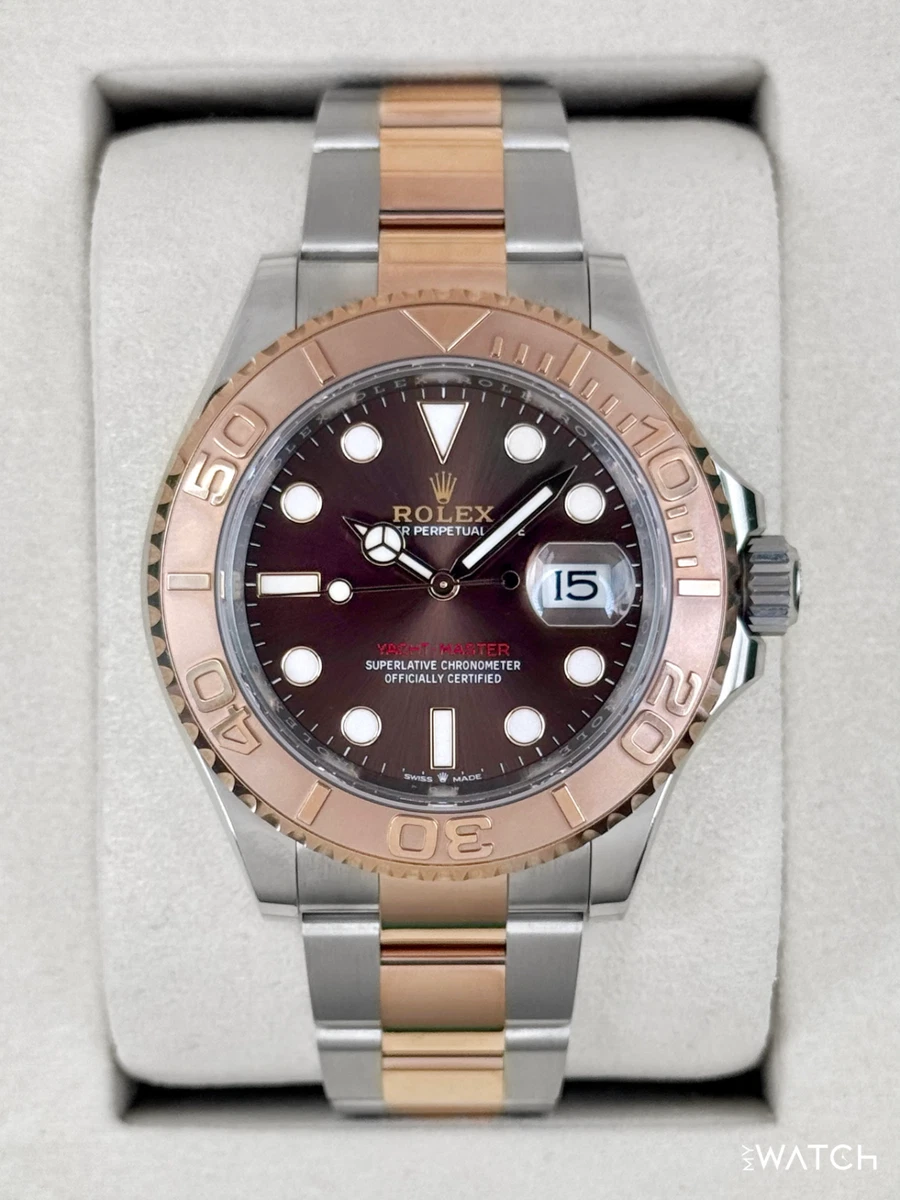 2025 Rolex Yacht-Master 40mm 126621 Two-Tone Chocolate Dial | eBay