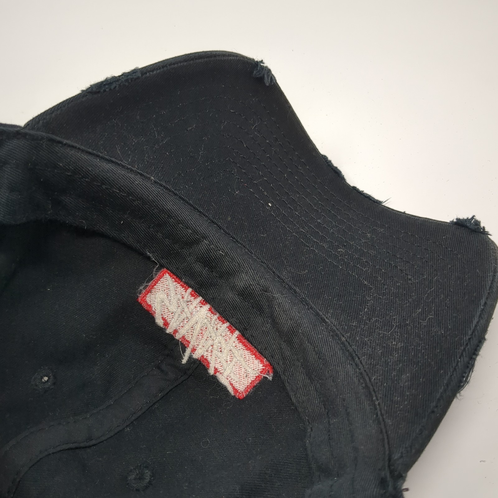 Savage Slideback Hat Solid Black One Size Embroid… - image 8