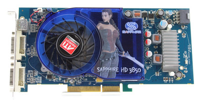 Sapphire Technology ATI Radeon HD 3850 512MB GDDR3 AGP Excellent Shape