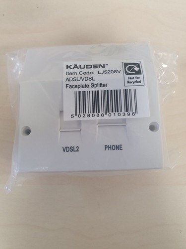 Séparateur de plaque frontale Kauden VDSL2 / téléphone