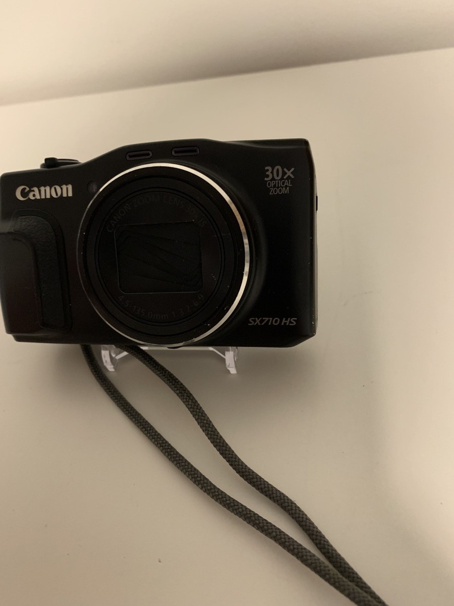 【Canon】PowerShot SX710 HS Canon PowerShot SX710 HS Black 20.3MP Compact Digital Camera