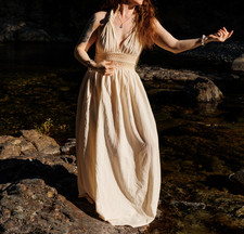 Ancient Greek Costume. Greek Goddess Dress. Grecian Dress. Viking Costume Women