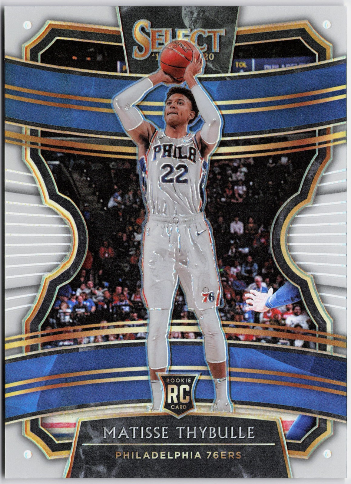 2019-20 Panini Select #97 Matisse Thybulle White Prizms #/149 RC Rookie