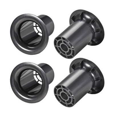 4stk Lautsprecher Anschluss Subwoofer Bass Reflex Tieftöner Kasten 86mm x 91mm