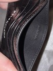 Balenciaga Black Crocodile Pattern Logo Card Wallet Credit Card Holder Women — photo 3