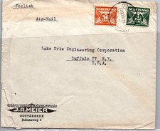 GOLDPATH: Netherlands cover 1950 to USA airmail CV907_P02