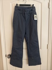 Arctix Insulated Snow Pants Women's Steel Gray Waterproof Lightweight XSmall 0-2