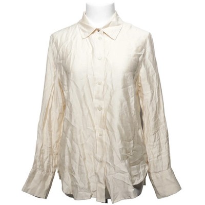 H&M, Hemd, Größe: S, Beige, Polyester/Viskose, Damen #Km2