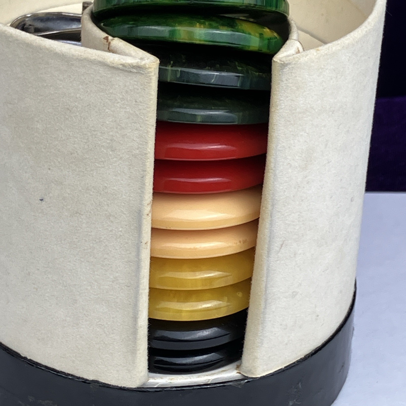 RARE 60s Kenneth Jay Lane Changeable Hoop Wardrob… - image 4