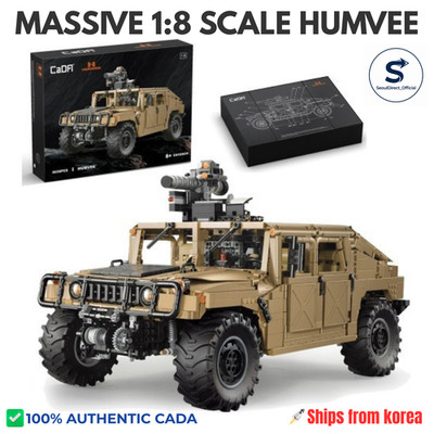 CADA C61036W Humvee 1:8 Military Off Road Building Blocks Car Model Toy 3935pcs