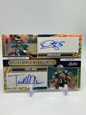 2024 Absolute Historical Duals Donovan Mcnabb Terrell Owens Dual Auto Gold /10