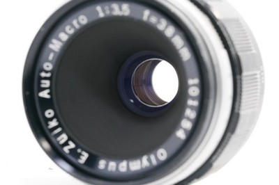 EXC+5] OLYMPUS E.Zuiko Auto-Macro 38mm F3.5 Close Up MF Lens For