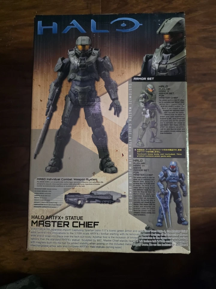 Kotobukia Halo Artfx Master Chief Statue - Image 3 of 3