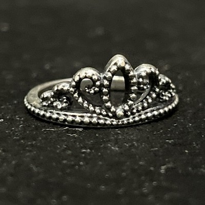 James Avery Retired 925 Beaded Tiara Ring Size 8 | eBay