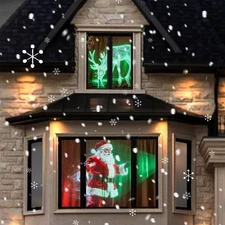 50" x 89" Holographic Foldable Rear Projection Screen Indoor, Double Sided Vi...