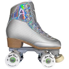 Atom Quad Outdoor Roller Skates - Vibe Nylon Women's Rhythm Package Silver 