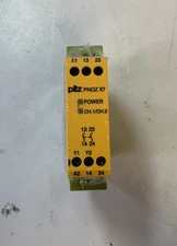 Pilz PNOZ X PNOZ X7 24V 1-Channel, 2-Contact, Emergency Stop Safety Relay "E6C"