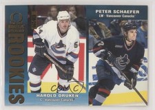 1999-00 Pacific Omega Harold Druken Peter Schaefer #239 0ia9