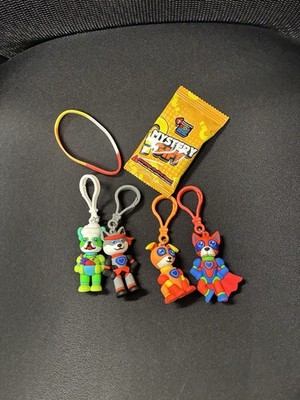 New 2026 kids heart challenge 4 dog keychains Wristband Mystery Gift Lifesavers