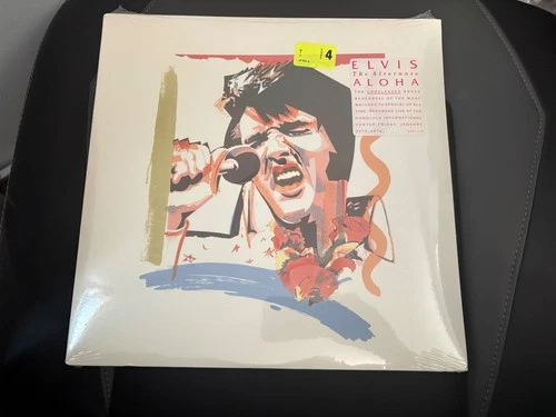 ELViS PRESLEY THE ALTERNATE ALOHA NEW SEALED ViNYL LP RECORD ALBUM HYPE STiCKER