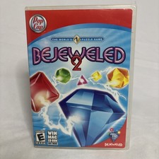 Bejeweled 2 by Pop Cap - CD-ROM - Windows 2000/XP/Vista/7 - Mac OS X 10.3.9-10.6