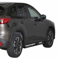 Edelstahl Seitenschweller Schwellerrohre FüR Mazda CX-5 2015-2016 Schwarz