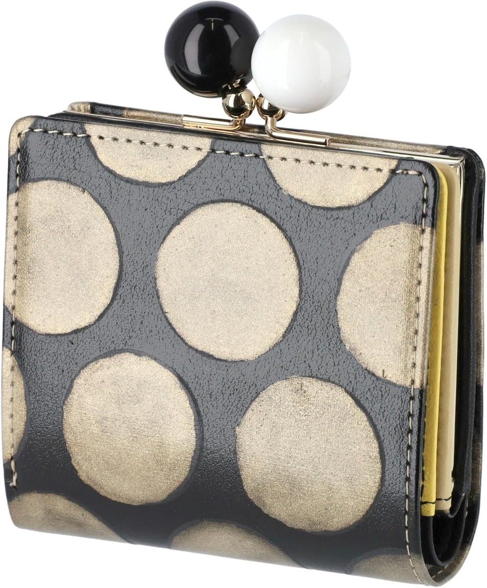 Tsumori Chisato] Full Moon Dots Clasp Purse Mini Wallet 57846