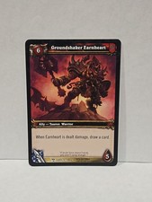 Groundshaker Earnheart World Of Warcraft TCG March Of The Legion Regular Common