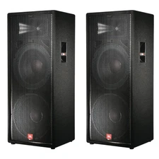x2 JBL JRX125 Professional Dual 15" Two-Way Passive Loudspeaker System JRX100 S1