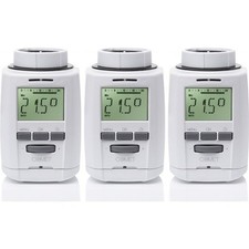 Eurotronic Sparmatic Heizkörperthermostat Energiesparregler Programmier 3ER PACK
