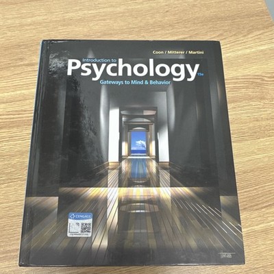 Introduction to Psychology: Gateways to Mind & Behavior 15th Ed. by Coon (Hardc 