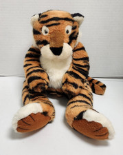 16" Russ Berrie TICKLES Bengal Tiger Weighted Stuffed Plush Animal Cuddly
