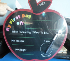 First Day of School Chalkboard Back to School Board Sign 1st or Last DayNew F8
