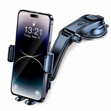 Universal Car Phone Holder GPS Dashboard Windshield Mount 360 Stand