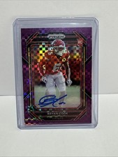 2022 Panini Prizm Bryan Cook #/49 AUTO Rookie Purple Power Prizm RC Chiefs SSP