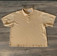 Van Heusen Short Sleeve Polo Men's 2X Extra Large Light Peach 