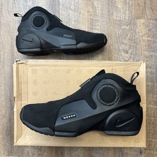 Nike Air Flightposite 2 LE KG Granate Negro Talla 10.5 Tenis Zapatos 386160-002