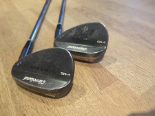 Cleveland RTX-3 50 & 56° V-MG Wedges, Black Satin, NEW Jumbo Grips