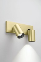 Deckenstrahler KüChe Messing Schwenkbar Aluminium H:12,5 Cm GU10 Spotlampe Flur
