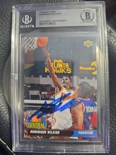Dominique Wilkins 1992-93 Upper Deck All Division Beckett Grade 10 Auto.