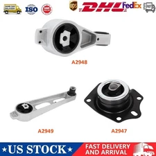 3pcs Engine Motor & Transmission Mount for 2000-2005 Dodge Neon l4 2.0L AUTO