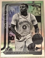 2025-26 Topps Chrome - Keldon Johnson #220 Negative Refractor